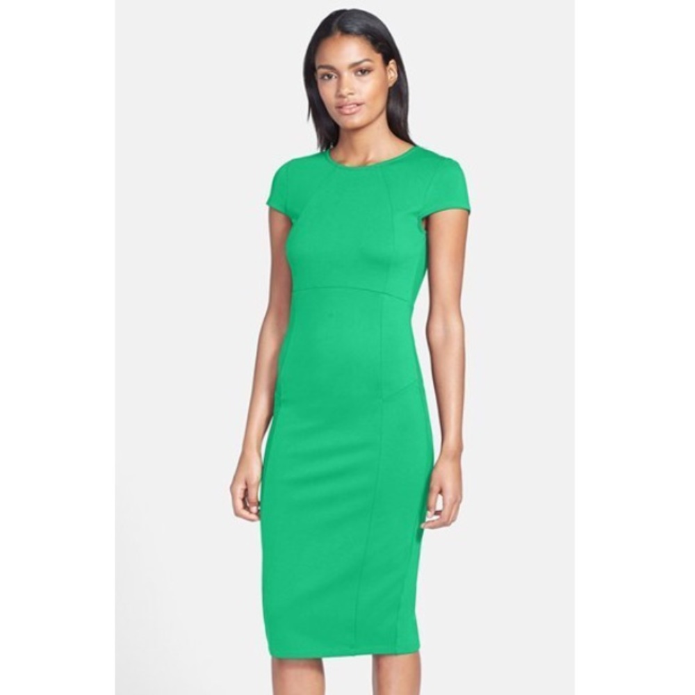 Green Felicity and Coco Midi Dress